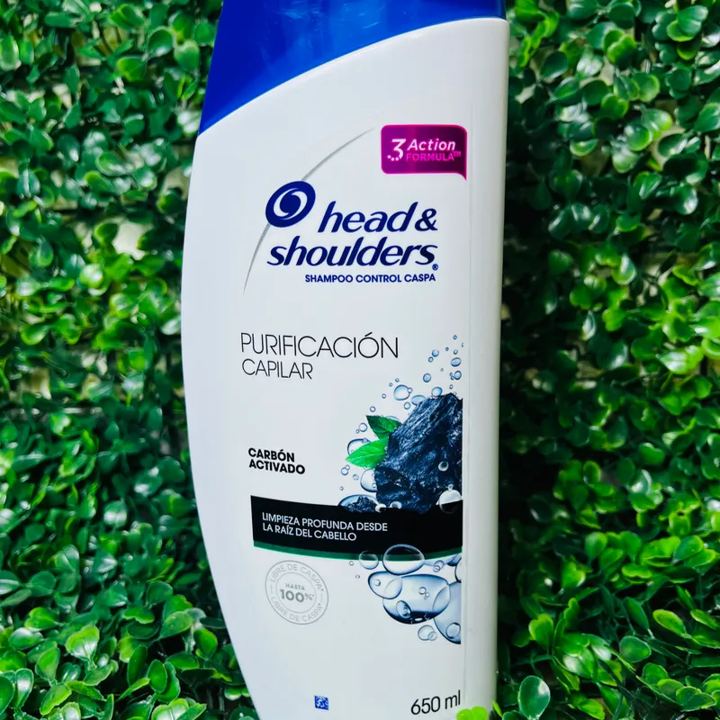 ⚪ Head & Shoulders Purificación Capilar Carbón Activado.(650ml)