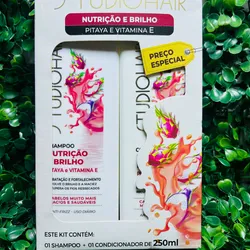 🧴Kit Studio Hair — Pitaya y Vitamina E (Shampoo + Acondicionador)