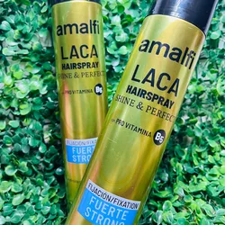 Laca / Hairspray Amalfi — Shine & Perfect (Pro Vitamina B5)
