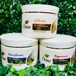 ⭐️ Dove Mascarillas de Tratamiento 10 en 1