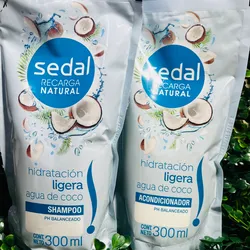 🥥 Sedal Recarga Natural Hidratación Ligera Agua de Coco