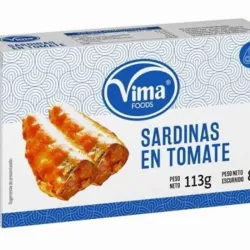 Sardinas en Tomate(113gr)