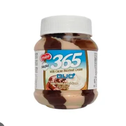 CREMA DE AVELLANAS CON LECHE Y CACAO 