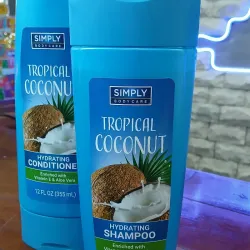 SHAMPOO Y ACONDICIONADOR DE COCO