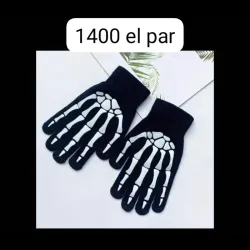 Guantes de calavera 