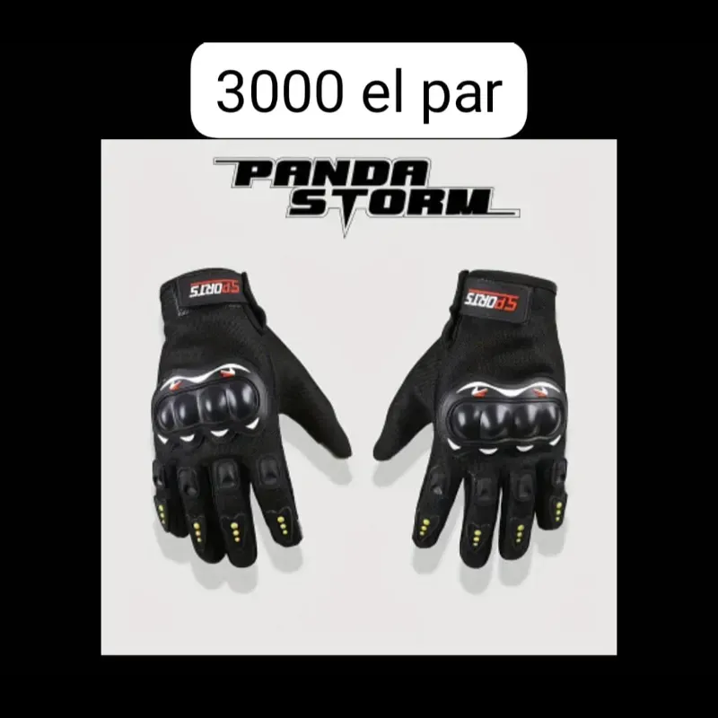 Guantes de motociclista 