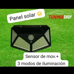 Luz solar para exteriores