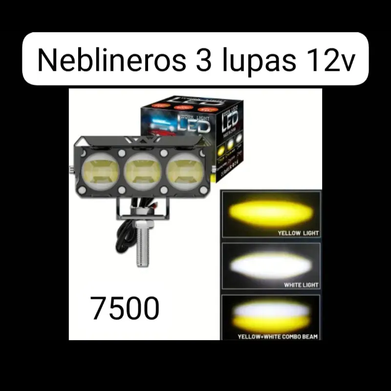 Neblineros 3 lupas