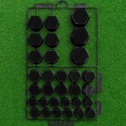 Tapas para unidad de gn125F Negros