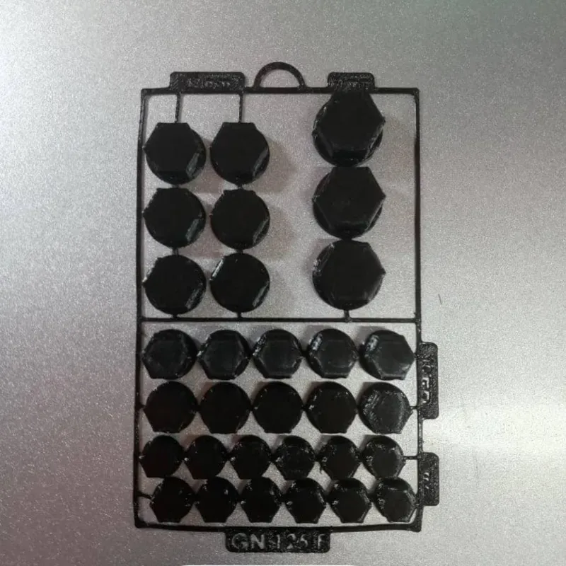 Tapas para unidad de gn125F Negros