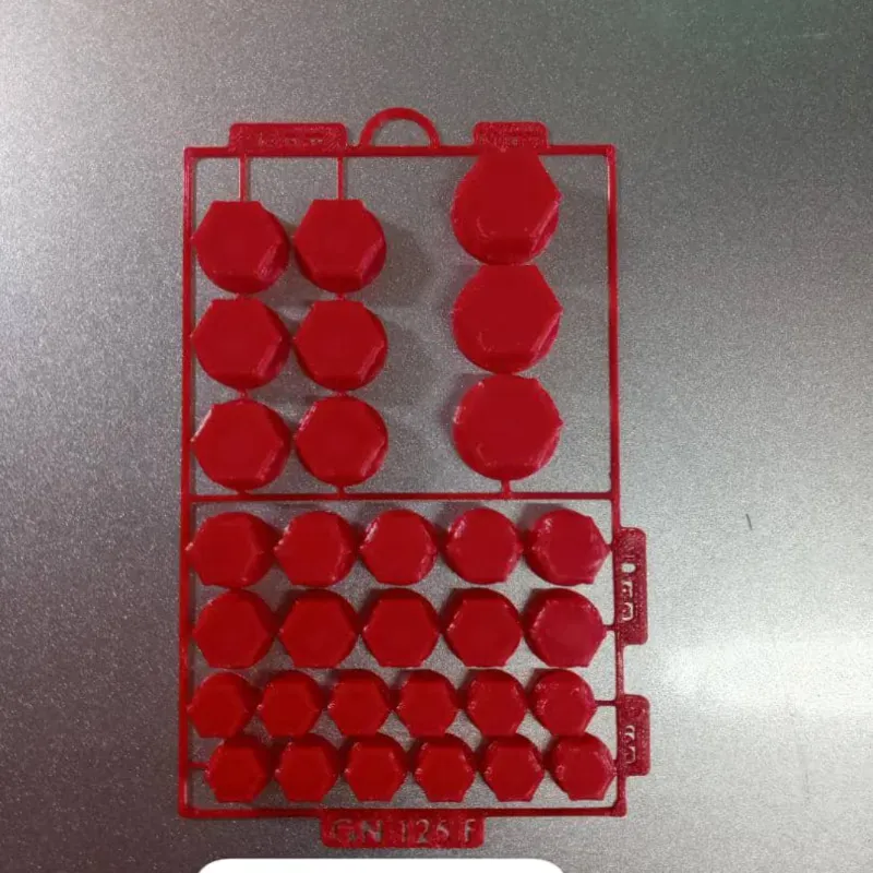 Tapas para unidad de gn125F Rojos
