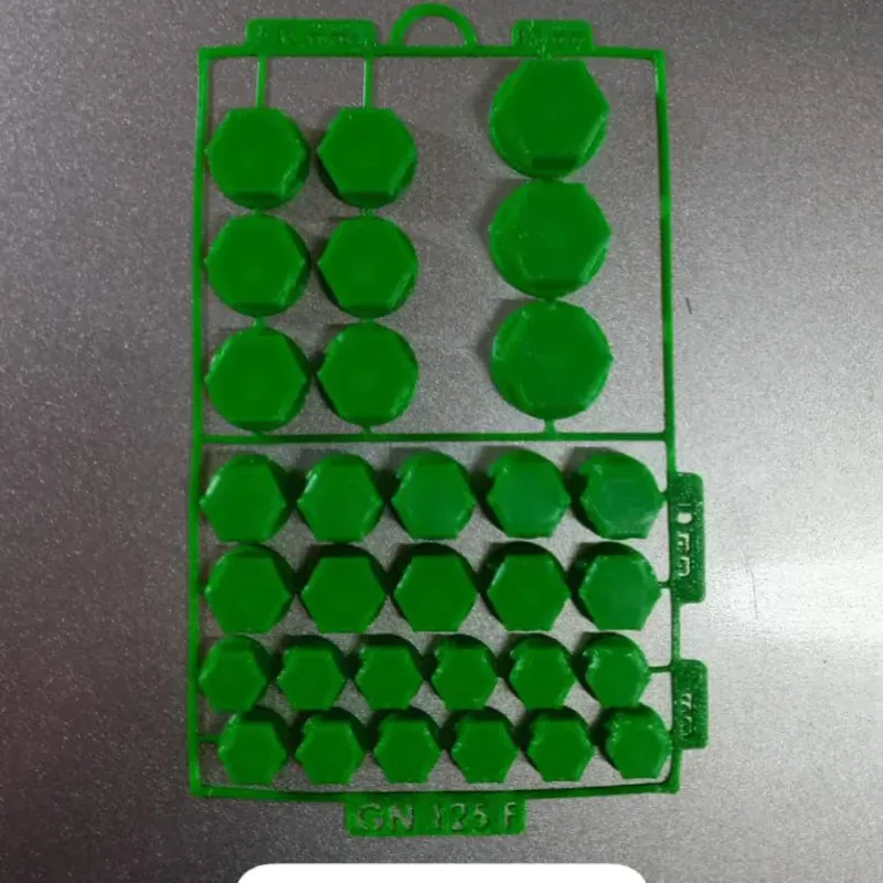 Tapas para unidad de gn125F verde
