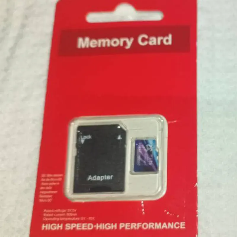 Tarjetas de memoria micro SD con su adaptador de 32GB