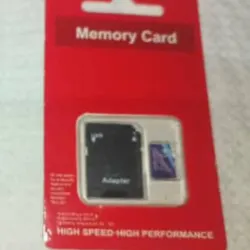 Tarjetas de memoria micro SD con su adaptador de 64GB