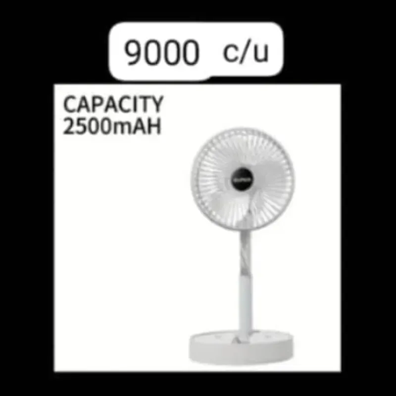 Ventilador 2500 mah