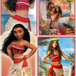 Animación de la princesa Moana adulta