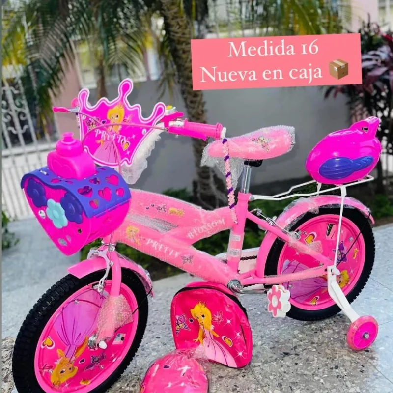 Bicicleta de niña medida 16