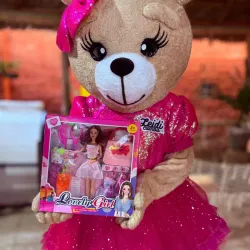 Caja con barbie