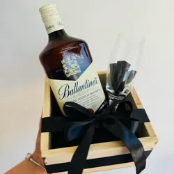 Caja de regalo 🎁 con botella bellantines