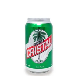 Cerveza Cristal de lata 355 ml