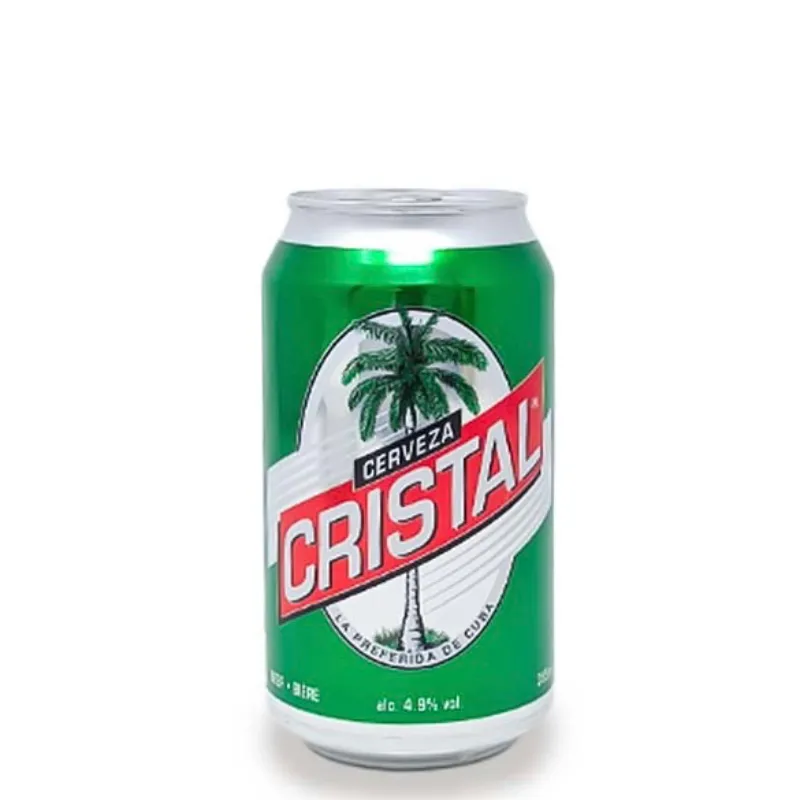 Cerveza Cristal de lata 355 ml