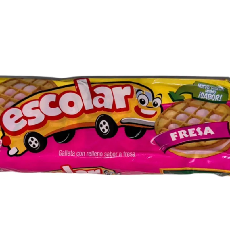 Galletas Escolar sabor fresa