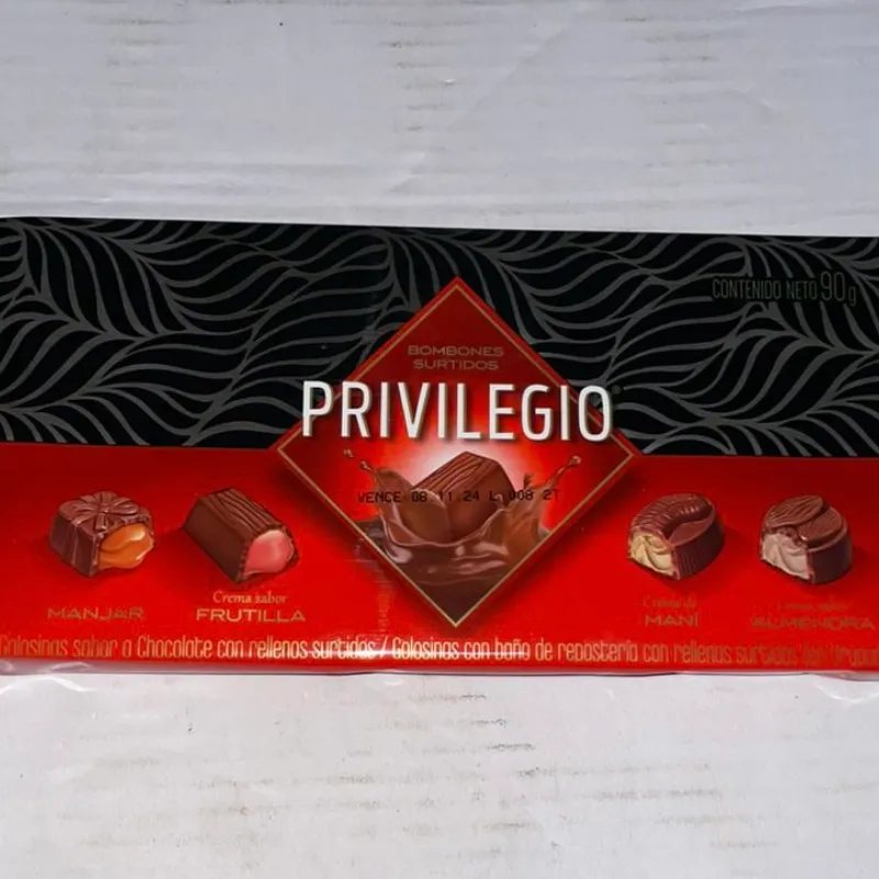 Golosinas con sabor a chocolate PRIVILEGIO 