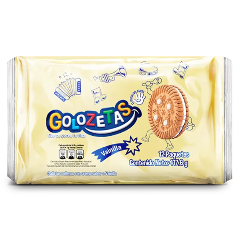 Golozetas de vainilla 