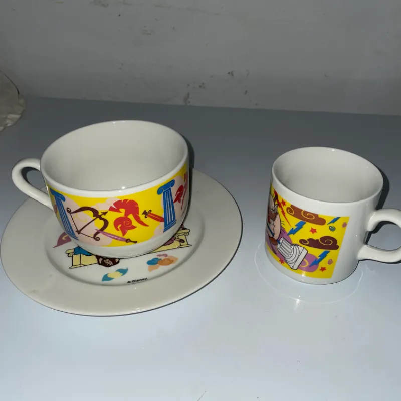 Juego de 2 tazas y platillo