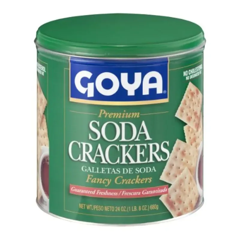 Lata de galletas de Soda
