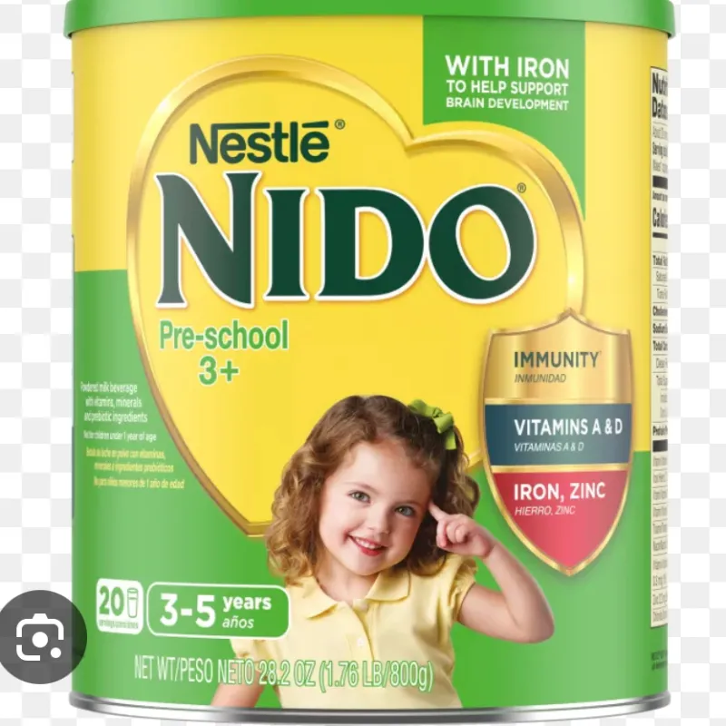 Lata de leche Nestlé NIDO 