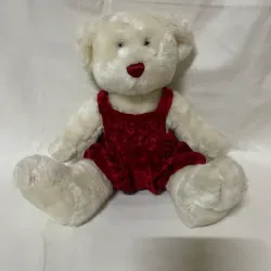 Osita con traje rojo 