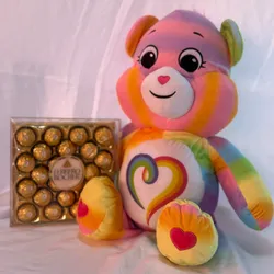Osito del cariño con bombones Ferrero Rocher