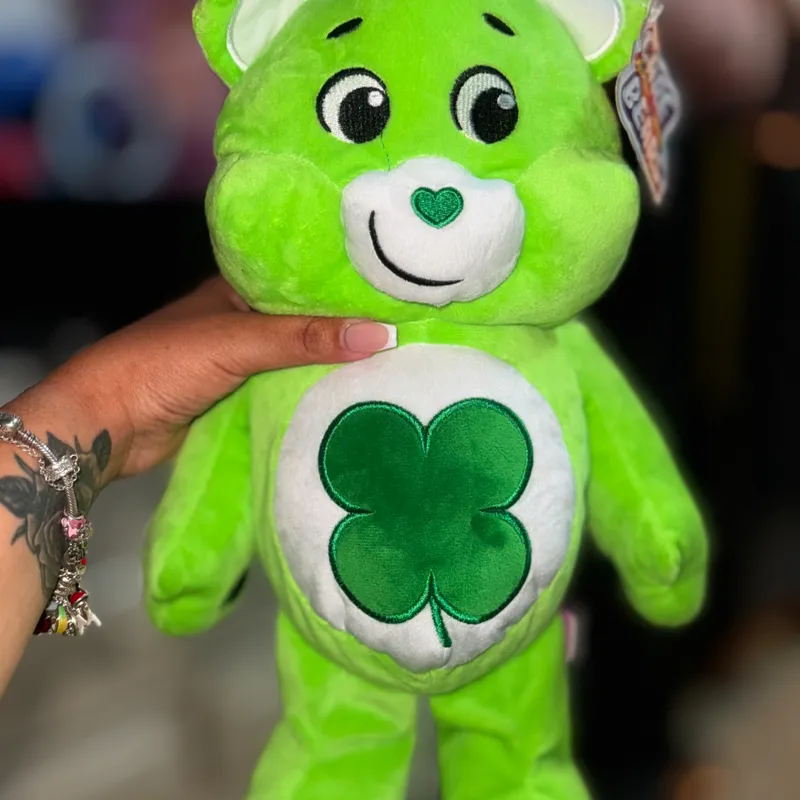 Oso verde del cariño