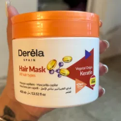 Pote de mascarilla capilar