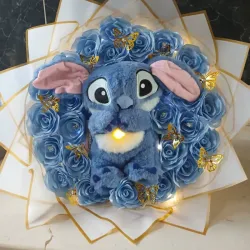 Ramo buchón con Stitch q respira 