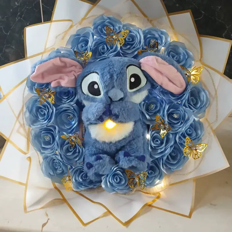 Ramo buchón con Stitch q respira 