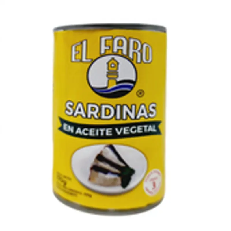 Sardinas en aceite vegetal