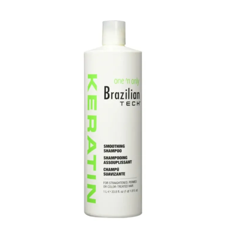 Shampoo con keratina Brazilian tech