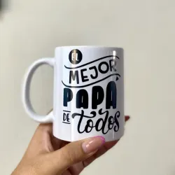 Taza personalizada "El mejor papá de todos"