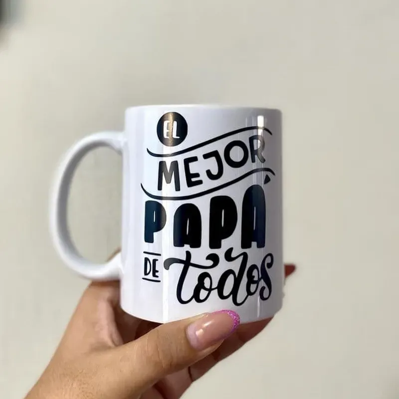 Taza personalizada "El mejor papá de todos"