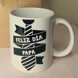 Taza personalizada "Feliz día papá "