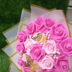RAMO DE 20 ROSAS DE FOAMI