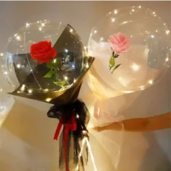 ROSA EL GLOBO BURBUJA