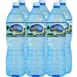 AGUA CIEGO MONTERO 1.5 LITROS (6 UND)