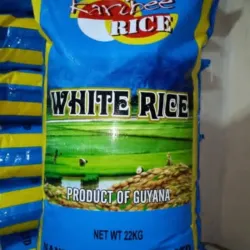 Arroz importado grano largo 22kg