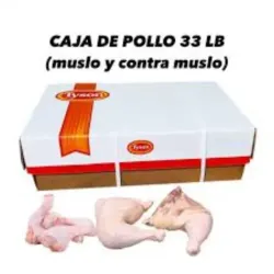Caja de Muslo y Contramuslo 33 libras 