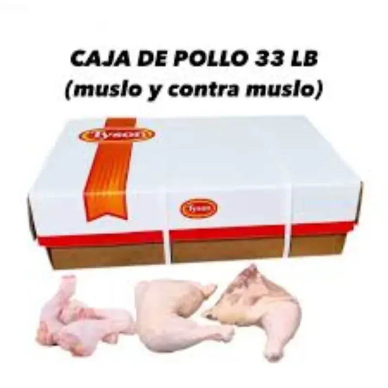 Caja de Muslo y Contramuslo 33 libras 
