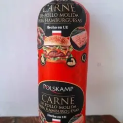 CARNE MOLIDA DE POLLO PARA AMBURGUESA 500g