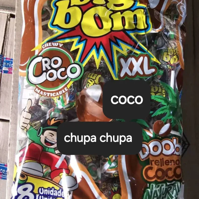 Chupa chupa coco xxl 48 und